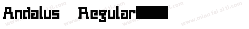 Andalus Regular字体转换